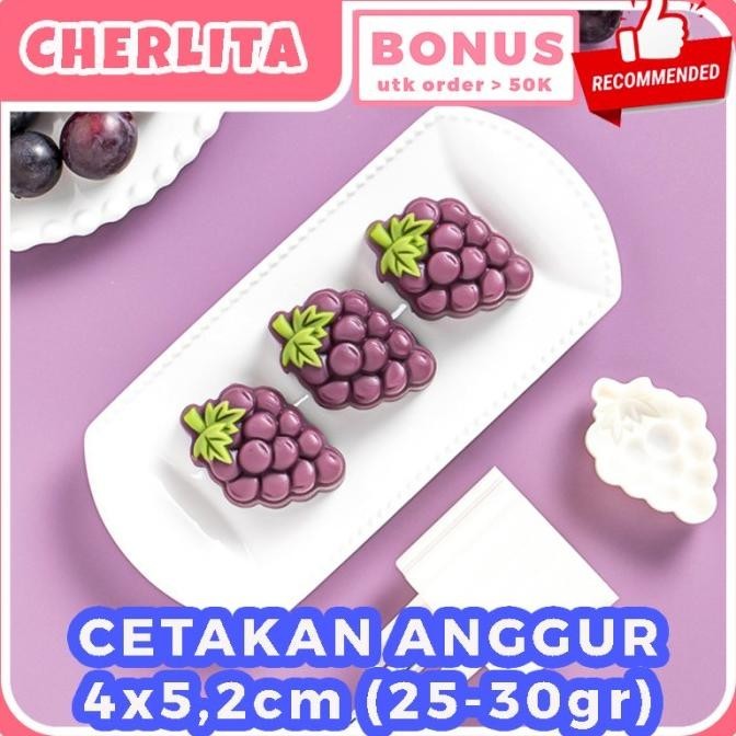 Cetakan Anggur Grape Crab Nastar Kue Kering Unik Lucu Import Mold