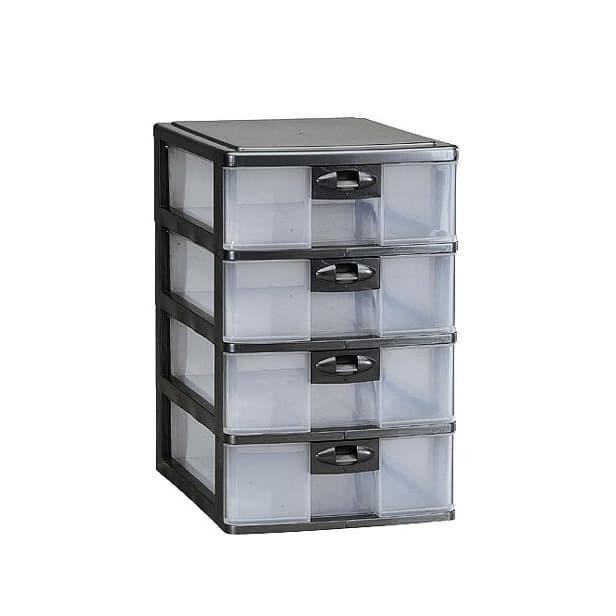 

TERBARU - Laci Kertas A4 Pressa Container A4 (4 Stacks) Lion Star PR34