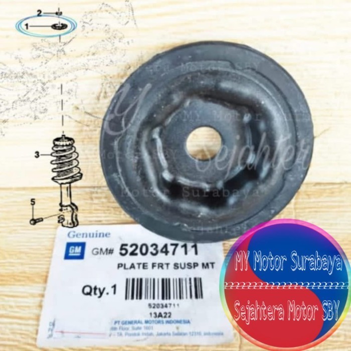 Bantalan Stopper Stoper Shock Depan Chevrolet Spin / Aveo Sonic Promo