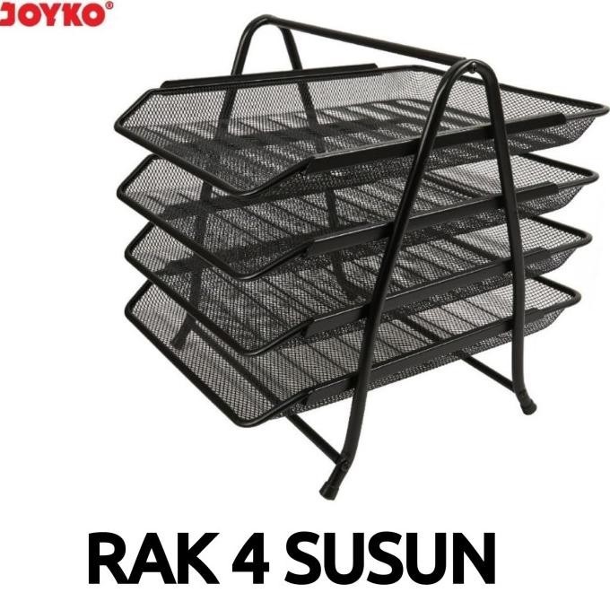 

Rak Document Tray 4Susun JOYKO DT31/Paper Tray/Elevated Letter Tray