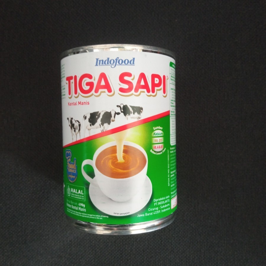 

Indofood Susu Kental Manis Tiga Sapi 490gr