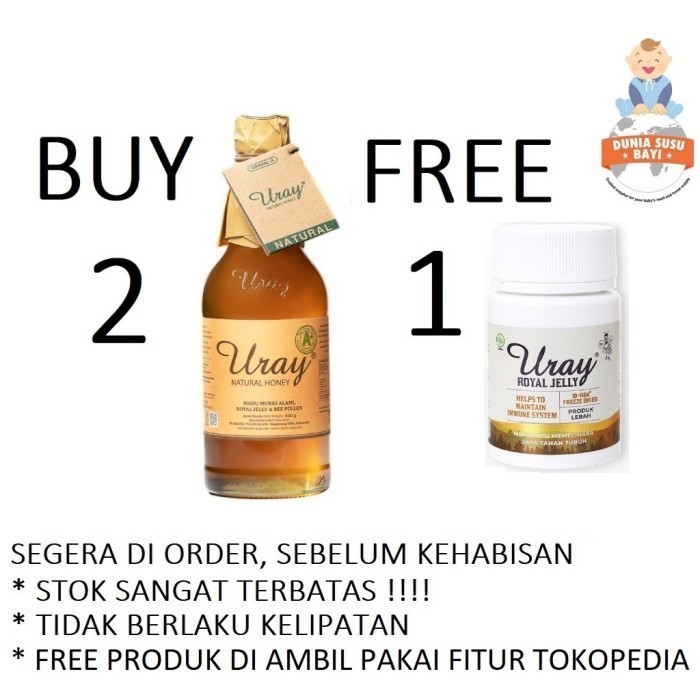 

Ready Madu Uray / Madu Alami 450g