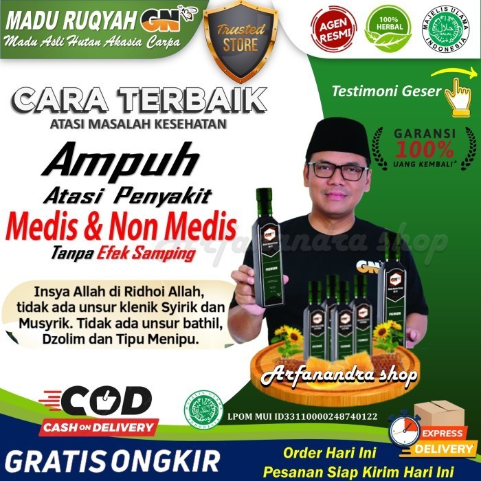 

Ready Madu ruqiyah rukiyah ruqyah gn 13 gn13 gusnur dewasa asli original