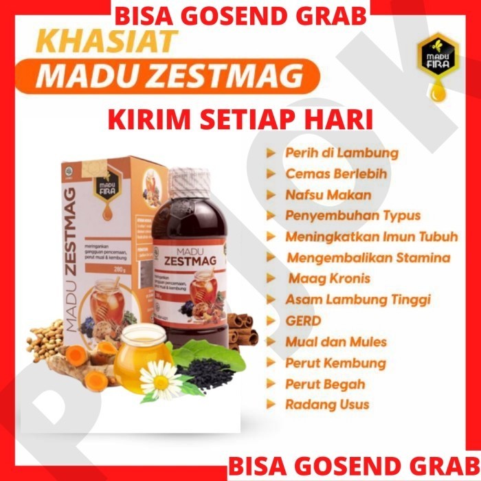 

Ready Zestmag madu maag gerd pencernaan zetsmag obat sakit perut mual