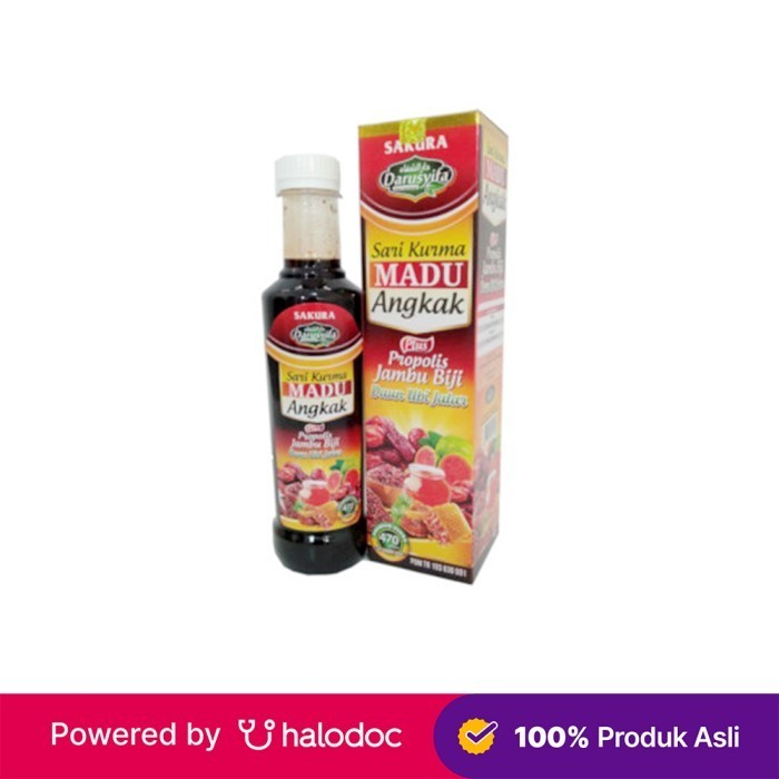 

Ready Sakura Darusyifa Sari Kurma Madu Angkak Plus Propolis Jambu Biji 470 g