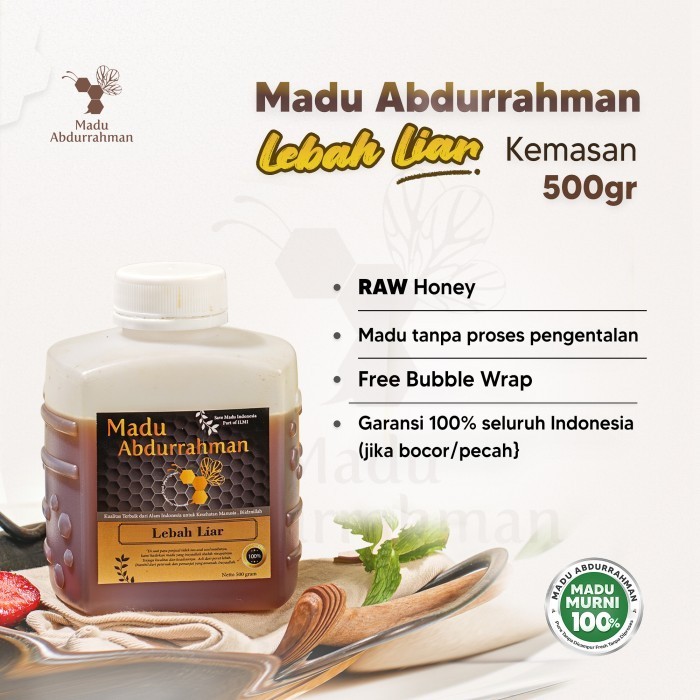 

Ready Madu Hutan Lebah Liar. Madu Abdurrahman 100% MURNI & ASLI Raw Honey