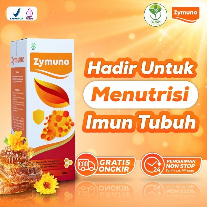 

Ready Zymuno - Multivitamin Tingkatkan Daya Tahan Tubuh Booster Imun