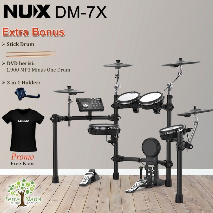 Drum Elektrik NUX DM7X / DM 7X / DM7 X / Electric Drum
