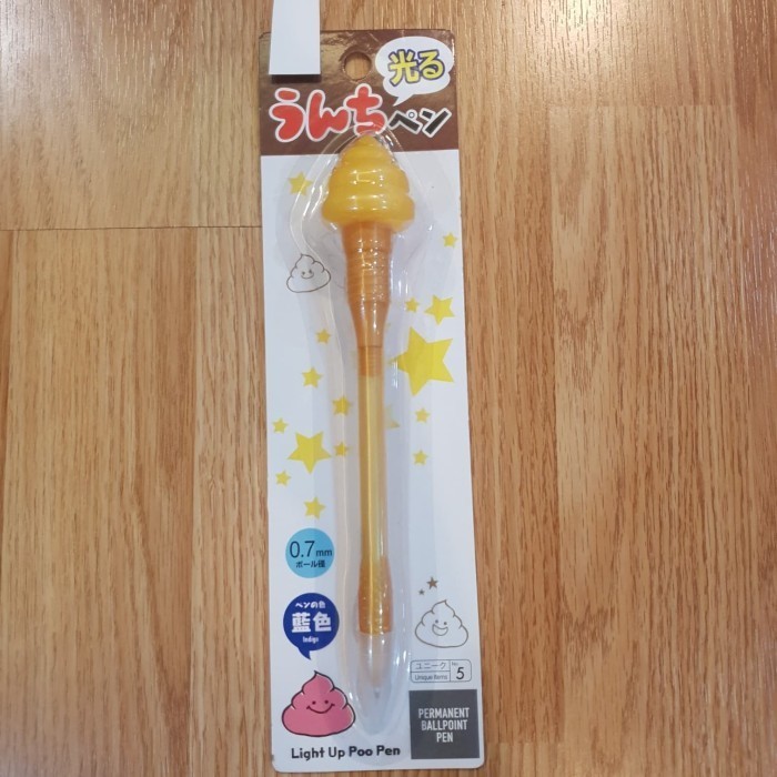 

Ready Light Up Poo Pen / Pena Lampu Nyala / Bolpen Lampu / Glow Poop