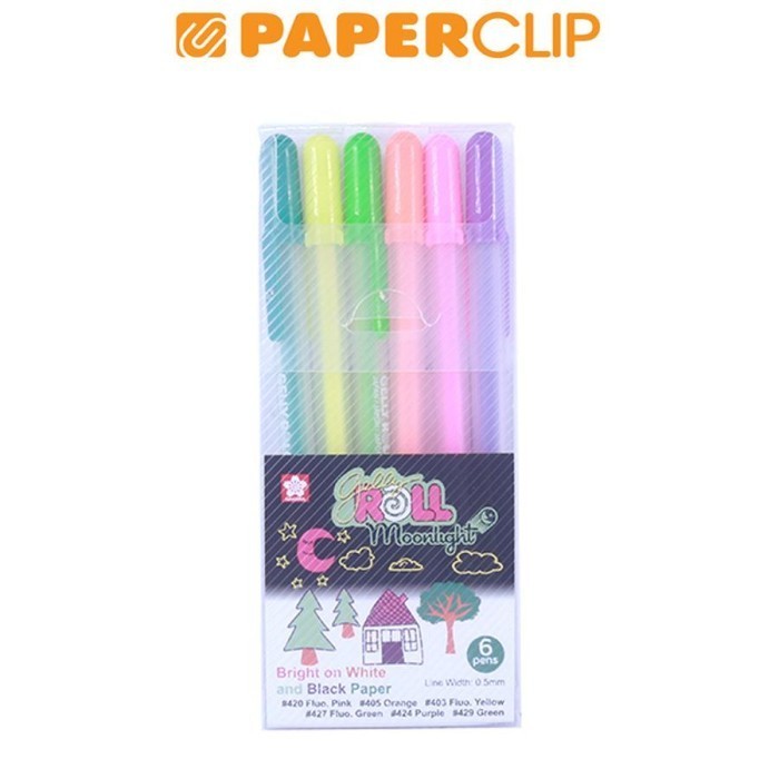 

Ready BALLPOINT SAKURA XPGB4-6 ISI 6 GELLY MOONLIGHT