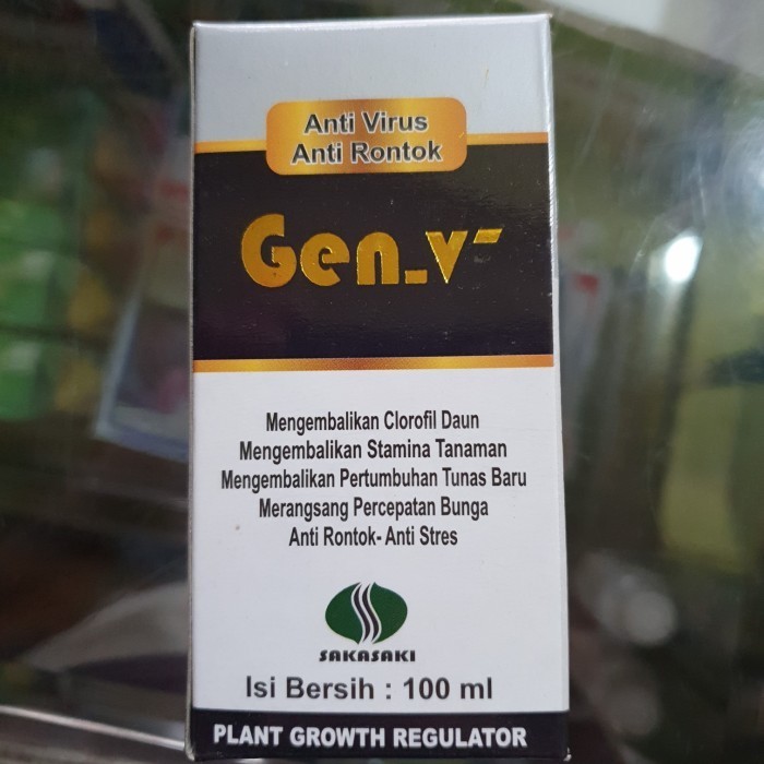 Gen V 100Ml Anti Virus / Obat Virus Tanaman / Pestisida Virus