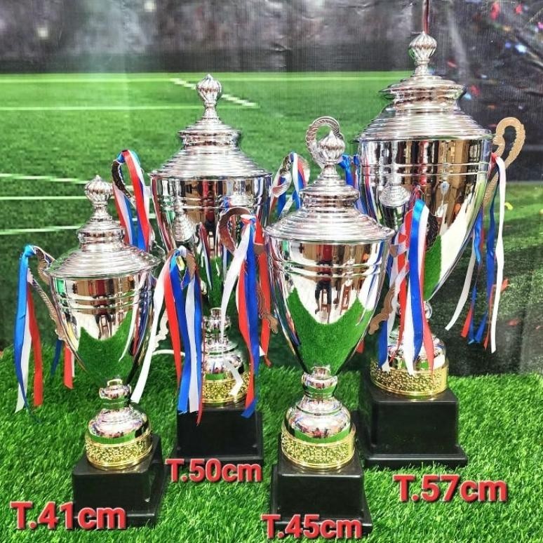 CR - piala/trophy bahan metal/logam TERLARIS