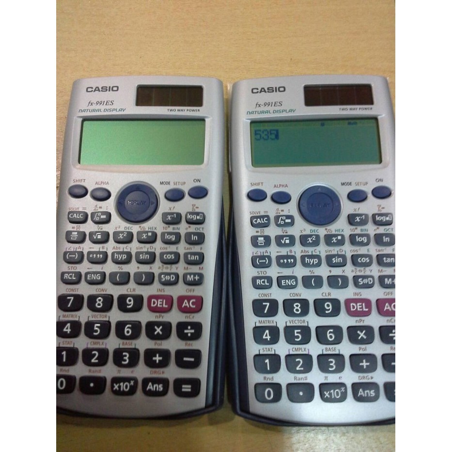 

Ready CASIO FX 991 ES, scentific calculator