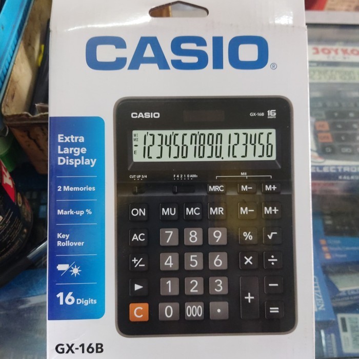 

Ready Calculator Casio GX-16B