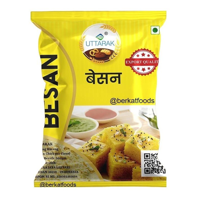 

Besan Flour Uttarak India / Tepung Chickpea Garbanzo Chana Kacang Arab