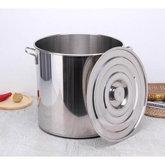 [New] Ugo Panci Masak Besar Jumbo Big Stainless Bakso Baso Mie Kuah Catering