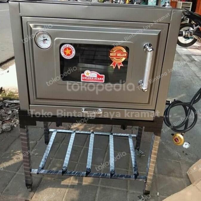 [Baru] Oven Gas Golden Star Tipe Super Standar 8250Bonus Loyang Ambil Di Toko