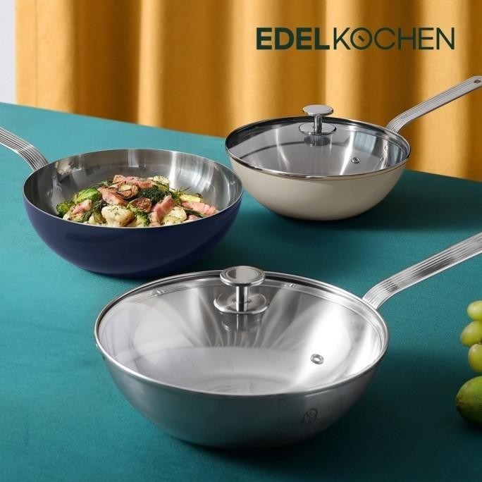 [Ready] Promo Edelkochen Stainless Steel Wok Pan