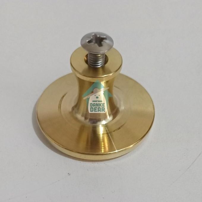 [Baru] Staub Cast Iron -Accessories Small Brass Knob