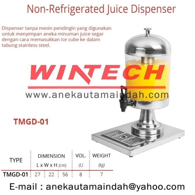 [Baru] Juice Dispenser Getra Tmgd-01/ Dispenser Pendingin Minuman Tanpa Mesin