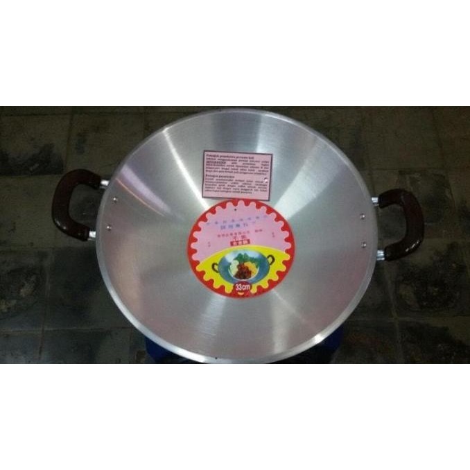 [Baru] Promo Wajan Penggorengan / Kuali Penggorengan Taiwan Merk Sigma Uk 48