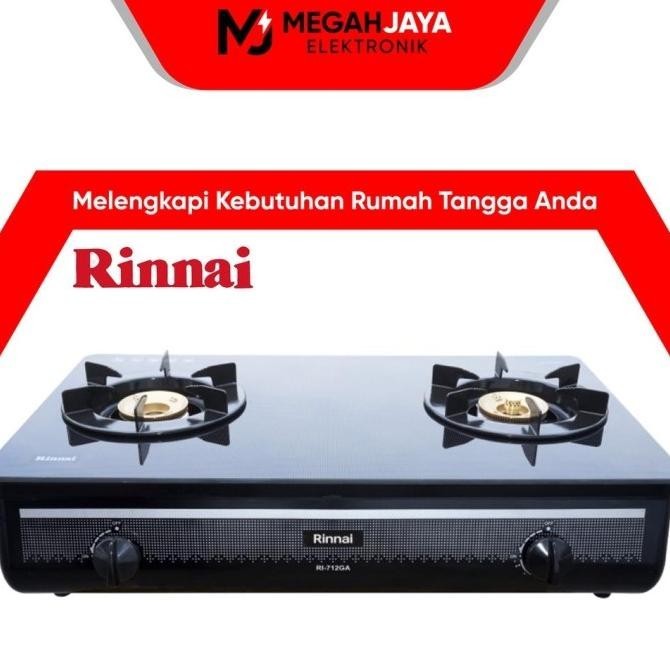 [Baru] Rinnai Kompor Ri 712Gab / Ri-712 Gab / Ri712 Gab / Ri 712 Gab (2