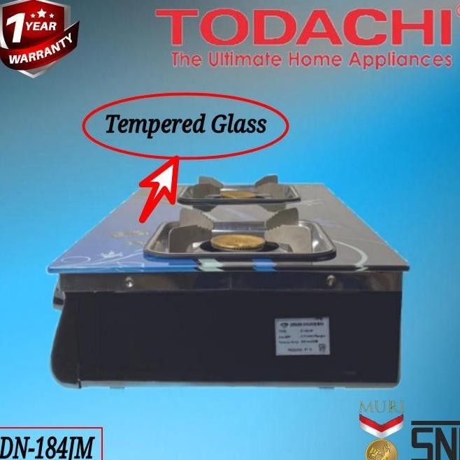 [Ready Stock] Kompor Gas Todachi 2 Tungku Dn 184 Jm