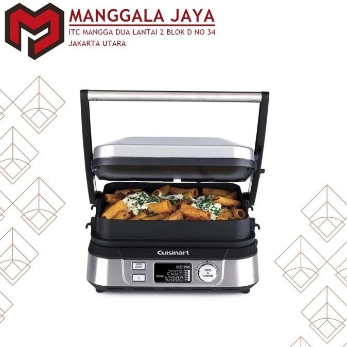 [Ready Stock] Cuisinart Digital Griddler With Deep Pan Gr-5Nhk / Electric Grill