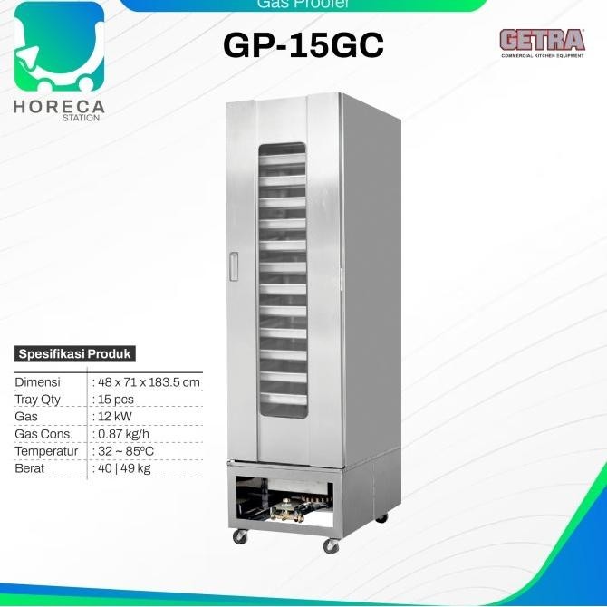 [New] Getra Gas Proofer Low Pressure Gp-15Gc / Gp 15Gc / Gp 15 Gc