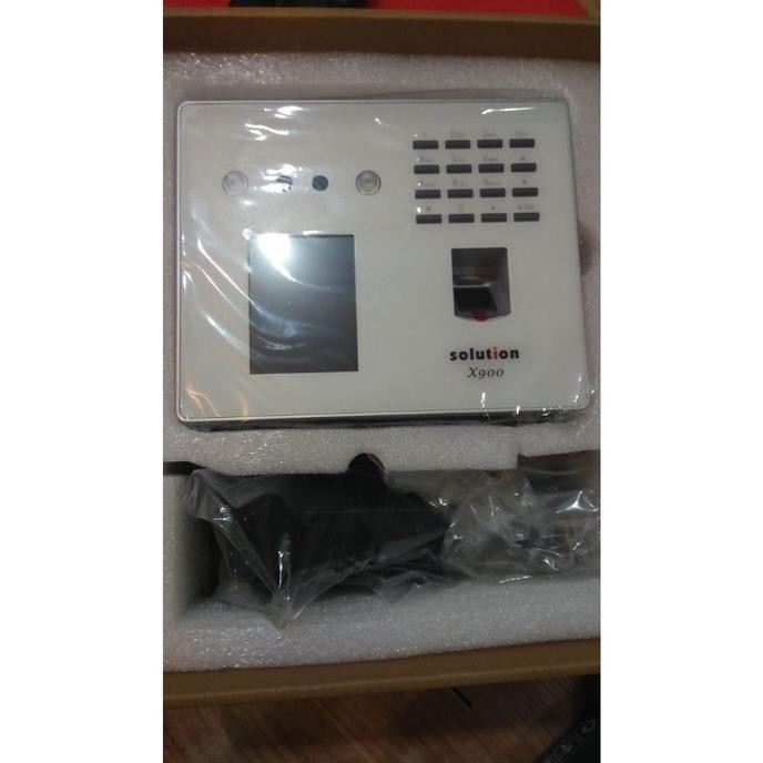[Promo] Mesin Absensi Solution X900 Deteksi Wajah Infrared Camera Door Access