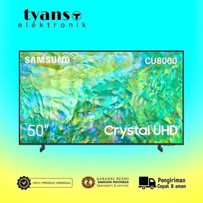 [Baru] Samsung 50Cu8000 50 Inch Crystal Uhd Smart Tv Ua50Cu8000Akxxd Cu8000