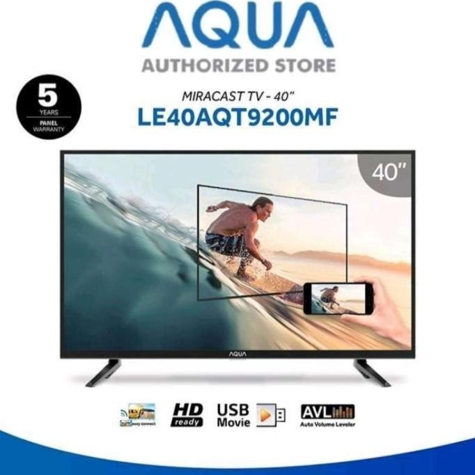 [Garansi] Aqua Led Tv Le40Aqt9200Mf
