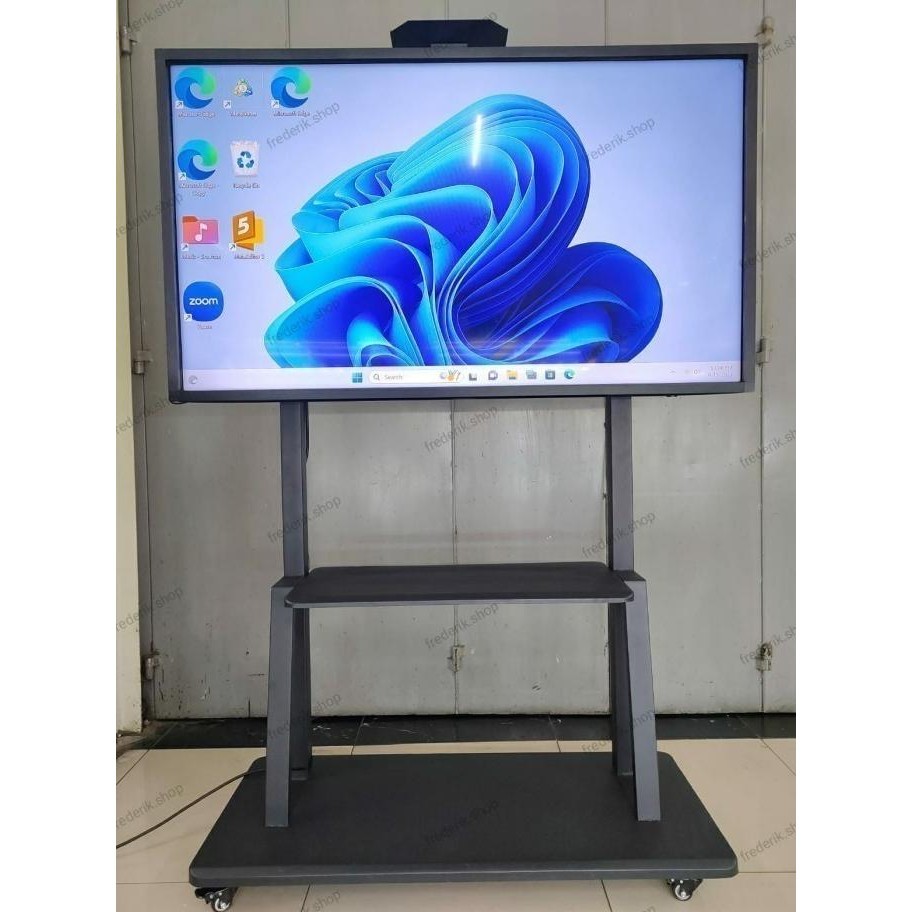 [Promo] Tv Touchscreen 60" Inch + Standing Bracket Non Mini Pc - Interactive Tv - Interaktif Tv