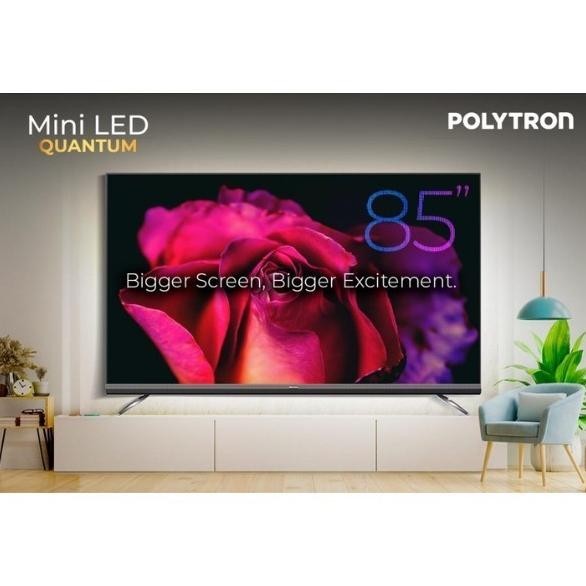 [Garansi] Tv Polytron Pld85Uv5903 Tv 85 Inch Smart Tv Uhd 4K Mini Led 85Uv5903