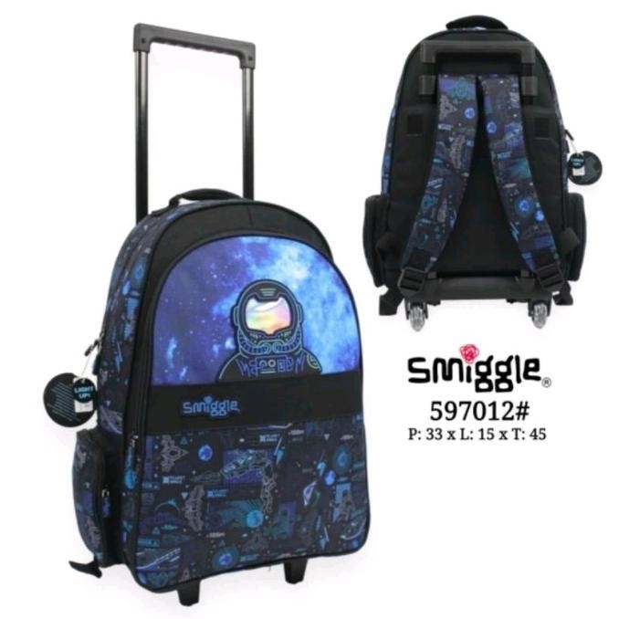[New] Smiggle Tas Koper Anak Astronot/Smiggle Astronot Bag/Tas Sekolah Anak
