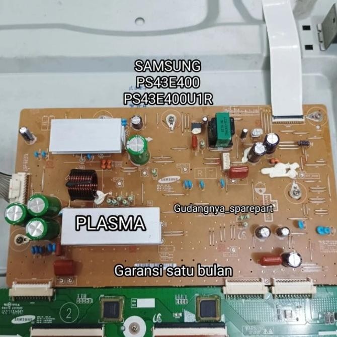 [New] Y Main Plasma Samsung Ps43E400 Ps43E400U1R Ymain Y Sus Ysuzstain Baru