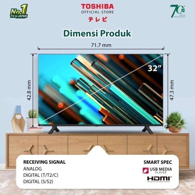 [Garansi] Tv Toshiba 32S25Kp 32 Inch Digital Tv Toshiba 32S25Kp