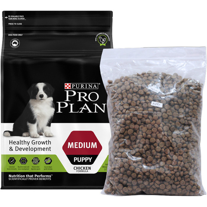 Dog Food Proplan Medium Puppy 1 Kg - Pro Plan Medium Puppy Kemasan 1Kg