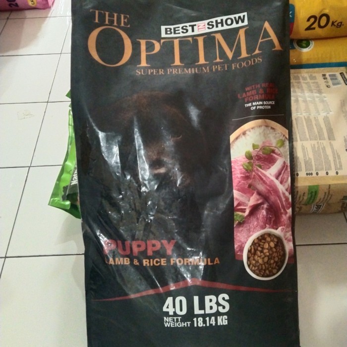 Bisa Expedisi Optima Puppy Lamb & Rice 18 Kg Dog Food No Proplan