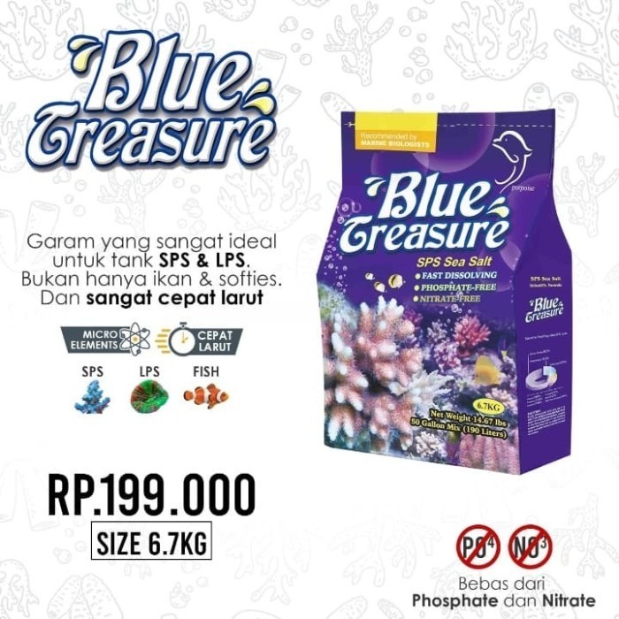 

Blue Treasure Sea 6,7 Kg