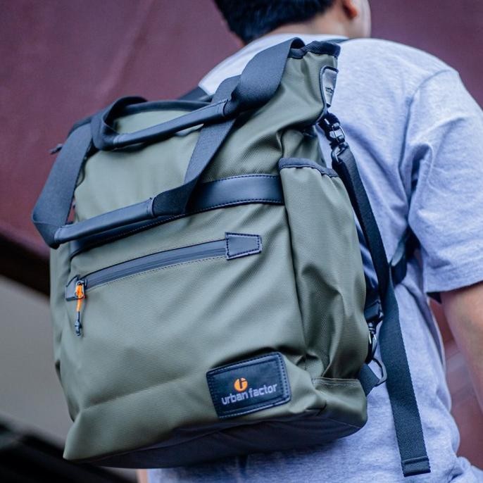 Firm Army |Mnm X Urban| Tas Ransel Pria Backpack Jinjing Tote Bag Ori