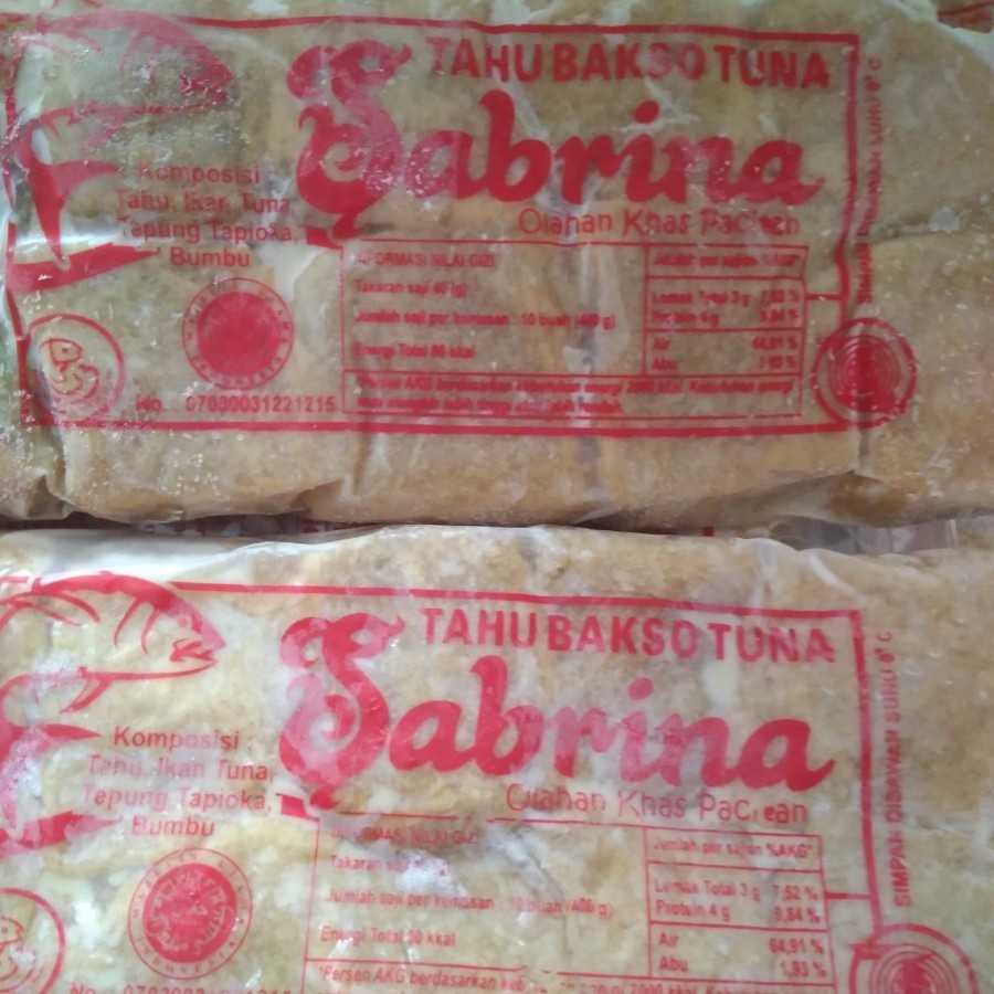 

Frozen Food Tahu Tuna Sabrina Isi 10 Biji Lezat Dan Halal