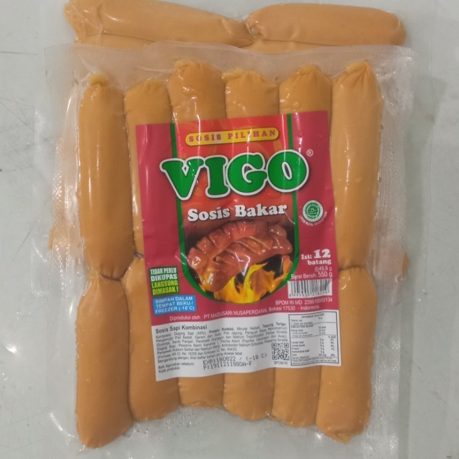 

Vigo Sosis Sapi Bakar Kombinasi isi 10/12