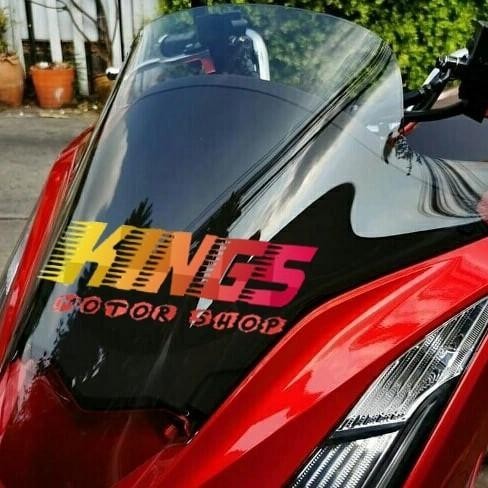 Windshield New Honda Pcx 160 Model Thailand - Bening Dan Smoke