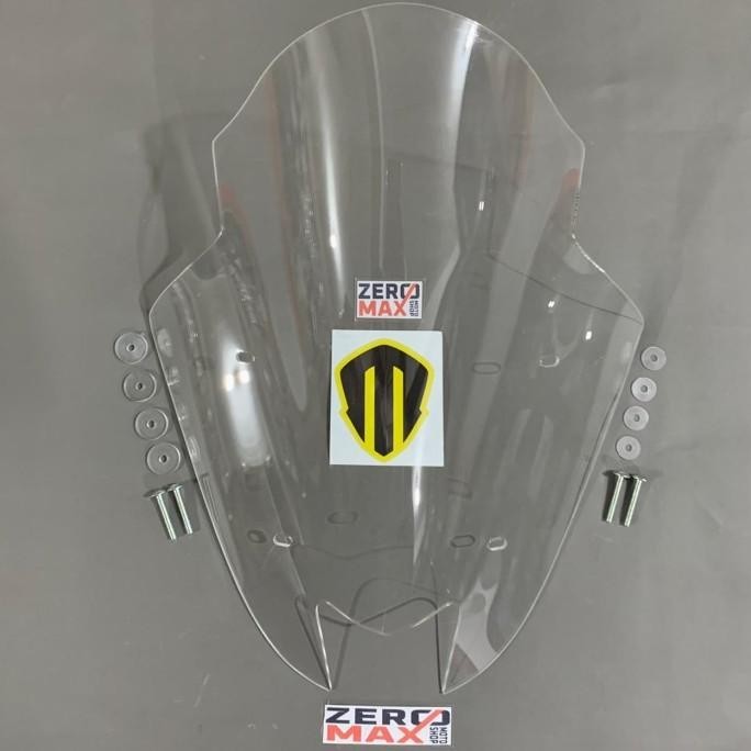 Windshield Visor Sectbill Tipe Tdr Clear Bening Polos Yamaha Nmax Old