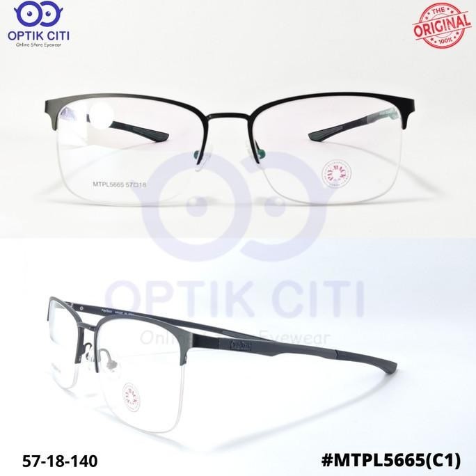 [Ready] Frame Kacamata Pria Payback Pl 5665 Half Frame Pegas Ringan Original