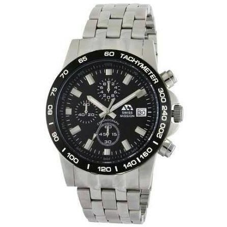 [Ready Stock] Jam Tangan Pria Swiss Mission 1671( Putih ) Original