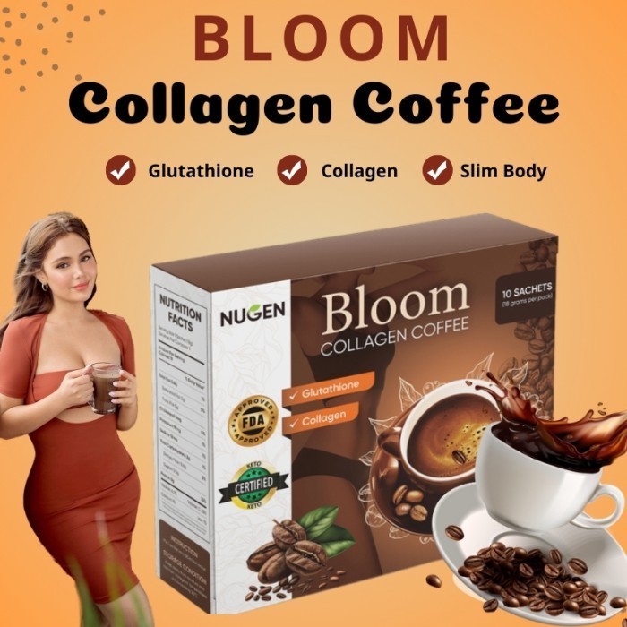 

Kopi Sweetrip Bloom Collagen Coffee 100G Kopi Diet Enzim Pelangsing Tubuh Penghancur Lemak Instant