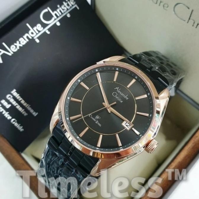[Baru] Jam Tangan Pria Original Alexandre Christie Ac8578Md