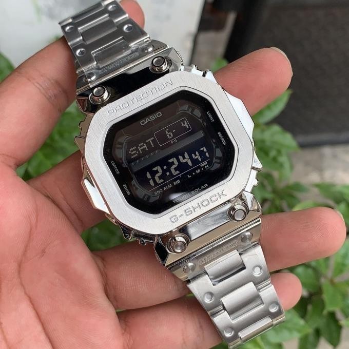 [Ready] G-Shock Gshock Gx-56 Gx56 Original & Garansi Custom Case Silver